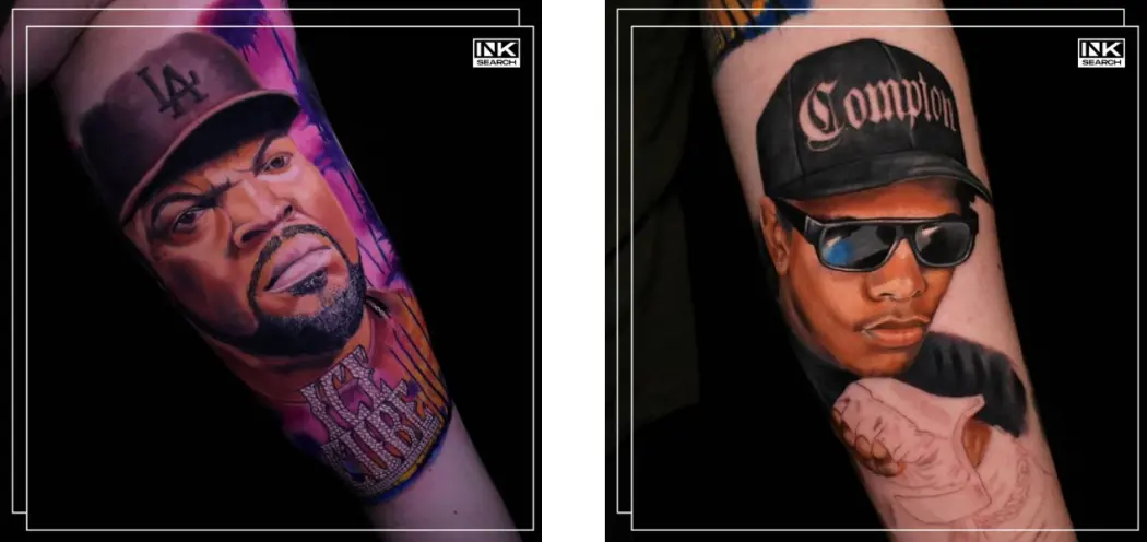 Alex NZA Schiza Tattoo