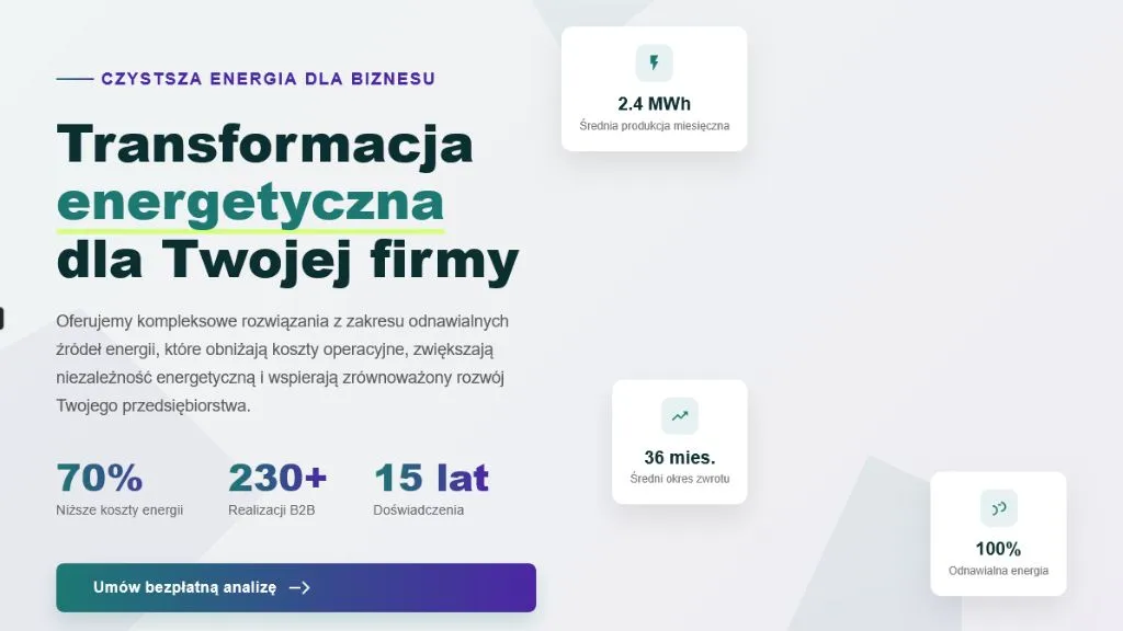 Co powinna zawierać strona firmowa dla firmy B2B z Krakowa?