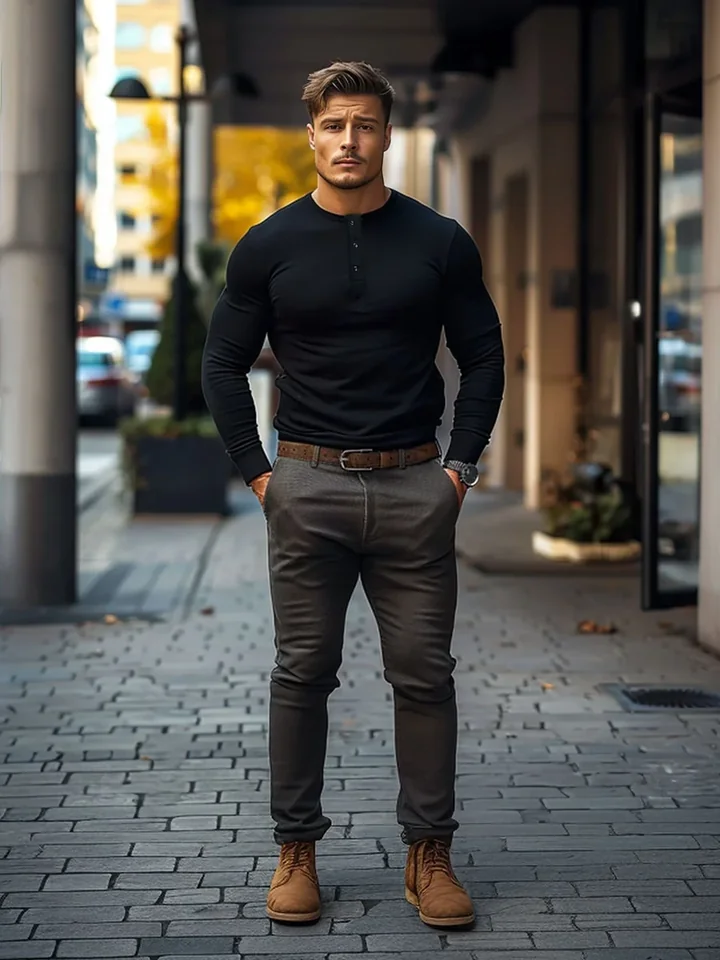 Longsleeve męski to must-have w garderobie każdego faceta