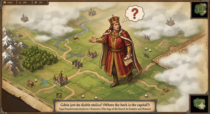 Obraz do artykułu: Ile stolic miała Polska? Pytanie, które nie ma jednej odpowiedzi