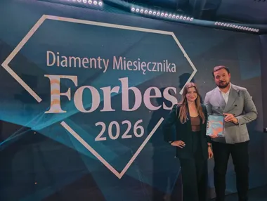 Biznes odporny na zmiany. Mateusz Calik i Małgorzata Kwiecień z Delante odebrali statuetkę Diamentów Forbesa 2026