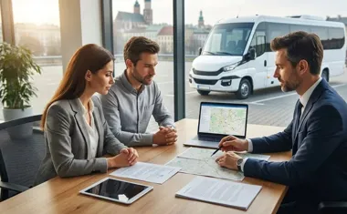 Logistyka gości: jak mądrze wynająć bus na wesele Kraków?