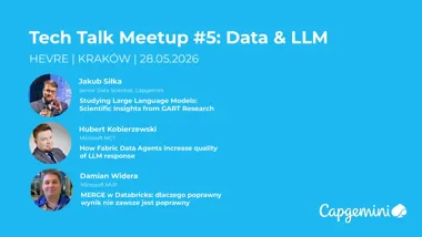 Obraz do artykułu: Krakowski meetup o AI i danych wraca do HEVRE. Na scenie LLM, Databricks i eksperci branży