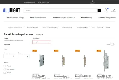 Zamki do drzwi przeciwpożarowych