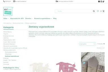 Zestawy wyprawkowe dla noworodka