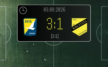 [PIŁKA NOŻNA] Puchar Polski: Avia Świdnik – Wieczysta Kraków 3:1. Krakowianie odpadli już w 1/32 finału