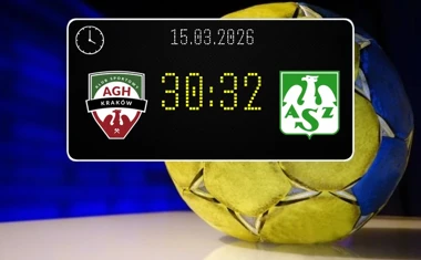 [PIŁKA RĘCZNA] AZS AGH Kraków – AKPR AZS AWF Biała Podlaska 30:32 – Liga Centralna, kolejka 20