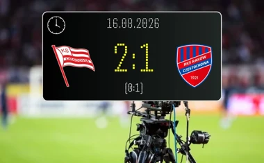 [PIŁKA NOŻNA] PKO BP Ekstraklasa: Cracovia – Raków Częstochowa 2:1. Gospodarze odwrócili losy meczu
