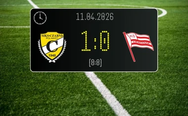 [PIŁKA NOŻNA] Betclic 3. Liga Grupa 4 (Grupa IV) – Czarni Połaniec – Cracovia II 1:0. B. Gaj zdecydował w 90. minucie