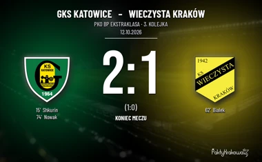 [PIŁKA NOŻNA] PKO BP Ekstraklasa: GKS Katowice – Wieczysta Kraków 2:1. Krakowianie przed meczem z Rakowem