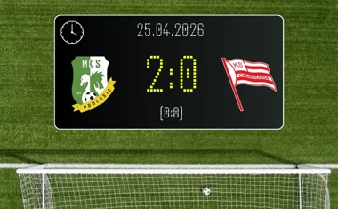 [PIŁKA NOŻNA] Podlasie Biała Podlaska – Cracovia II 2:0 w Betclic 3. Lidze Grupa 4 (Grupa IV)