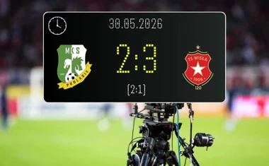 [PIŁKA NOŻNA] Betclic 3. Liga Grupa 4 (Grupa IV) – Podlasie Biała Podlaska – Wisła Kraków II 2:3