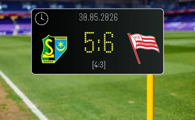 [PIŁKA NOŻNA] Siarka Tarnobrzeg – Cracovia II 5:6 w 34. kolejce Betclic 3. Ligi Grupa 4 (Grupa IV)
