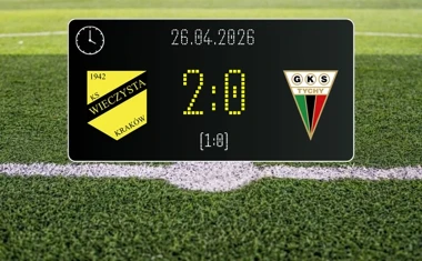 [PIŁKA NOŻNA] Wieczysta Kraków – GKS Tychy 2:0 w Betclic 1. lidze – gospodarze bezbłędni w Sosnowcu
