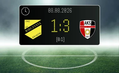 [PIŁKA NOŻNA] Wieczysta Kraków II – AKS 1947 Busko-Zdrój 1:3. Goście zabrali punkty w Betclic 3. Liga Grupa 4 (Grupa IV)