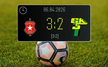 [PIŁKA NOŻNA] Wisła Kraków – Górnik Łęczna 3:2 w Betclic 1. lidze – pięć goli przed przerwą przy Reymonta