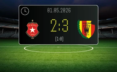 [PIŁKA NOŻNA] Betclic 3. Liga Grupa 4 (Grupa IV): Wisła Kraków II – Korona Kielce II 2:3 w Myślenicach
