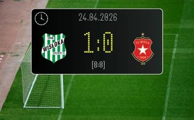 [PIŁKA NOŻNA] Betclic 3. Liga Grupa 4 (Grupa IV) – Wisłoka Dębica – Wisła Kraków II 1:0