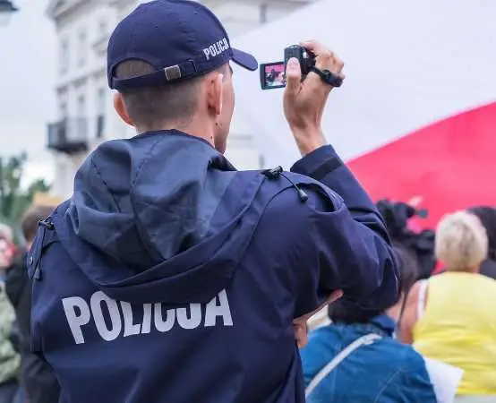 Policja w Krakowie czuwała nad bezpieczeństwem maratonu