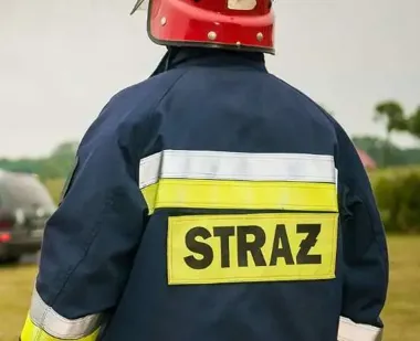 Dron wodny i liny na Zakrzówku - strażacy ćwiczyli ratunek w trudnym terenie