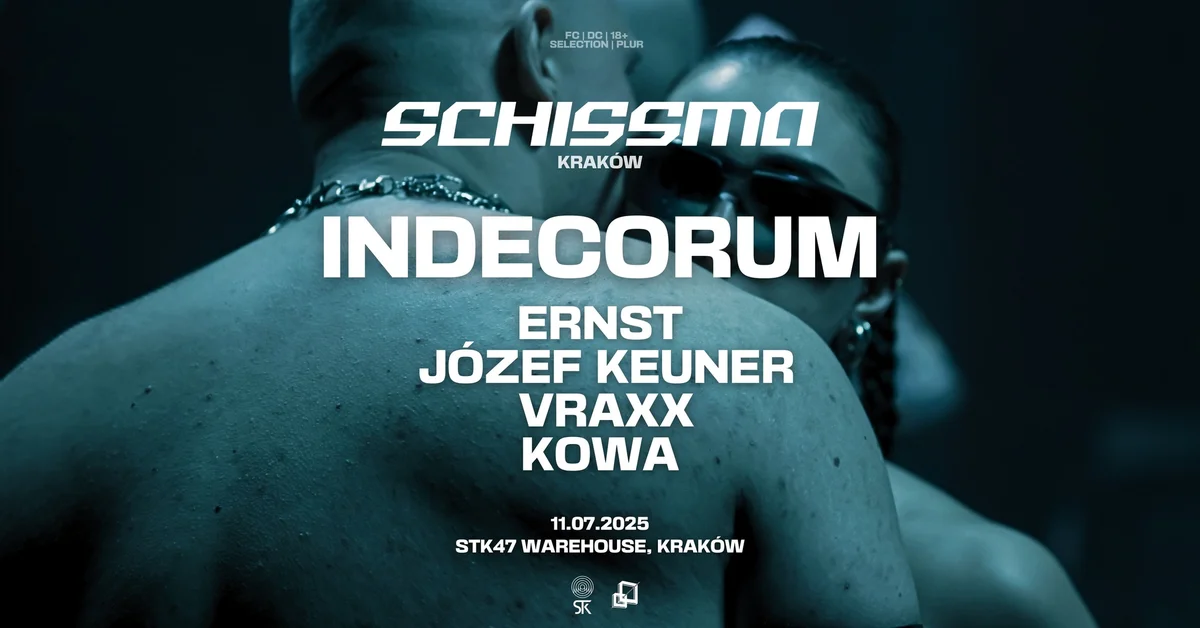 Grafika promocyjna wydarzenia Impreza techno w STK 47 Warehouse w Krakowie – 11 lipca 2025