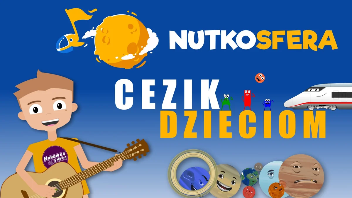 Grafika promocyjna wydarzenia Koncert edukacyjny dla dzieci NutkoSfera w Krakowie