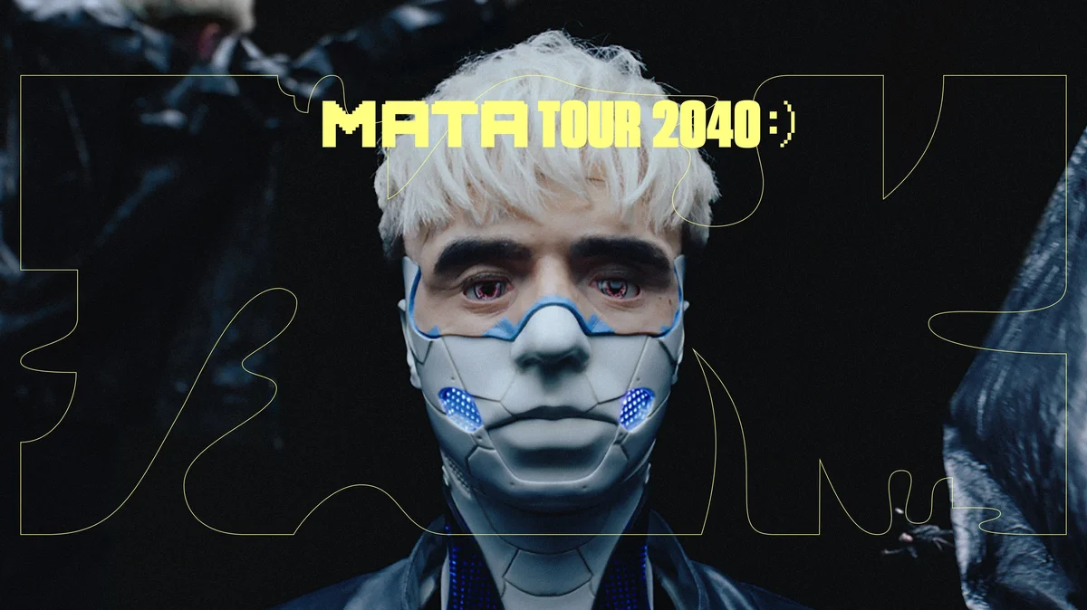 Grafika promocyjna wydarzenia Koncert MATA w Krakowie w ramach trasy MATA TOUR 2040