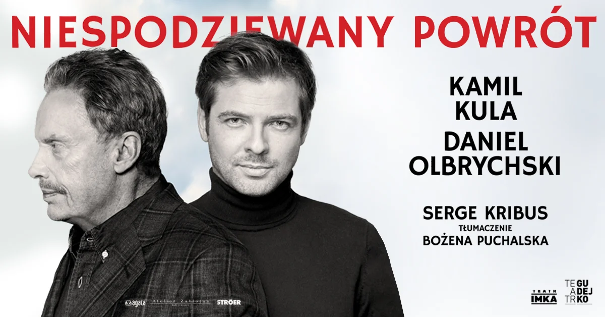 Grafika promocyjna wydarzenia Niespodziewany powrót w Krakowie