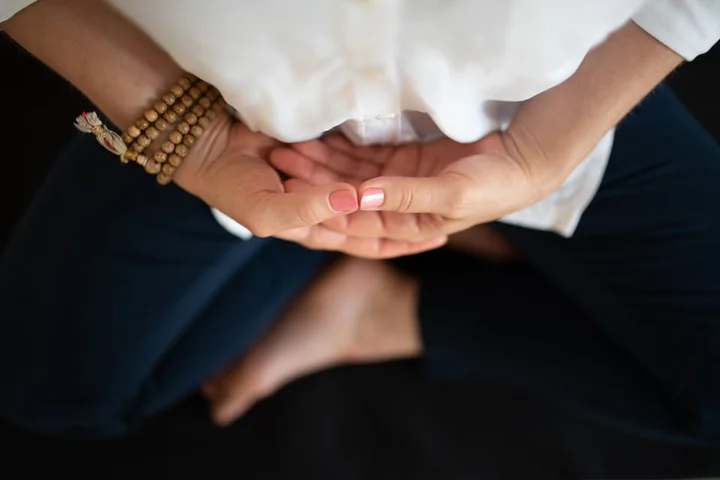 Grafika promocyjna wydarzenia Medytacja zen — Kraków (Studio Kolorów)