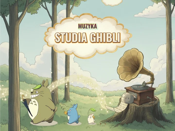 Grafika promocyjna wydarzenia Muzyka Studia Ghibli – koncert w Auditorium Maximum UJ (Kraków)