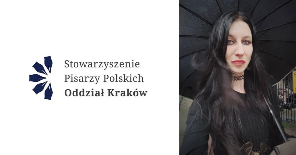 Grafika promocyjna wydarzenia Rozkręcamy Literacki Kraków: spotkanie z Joanną Pypłacz w salonie SPP