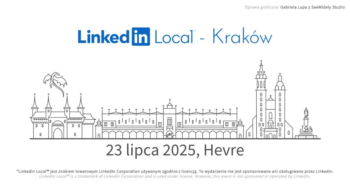 Grafika promocyjna wydarzenia Spotkanie sieciujące dla profesjonalistów w Krakowie – 23 lipca 2025