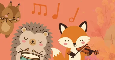 Grafika promocyjna wydarzenia Jesienny koncert gordonowski – zespół Muzyczny Budzik