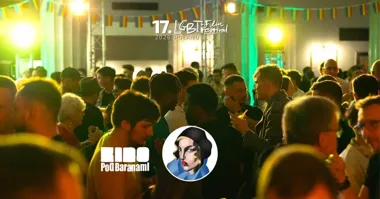 Grafika promocyjna wydarzenia LGBT+ Film Festival 2026 w Krakowie: queerowe kino wraca do Kina Pod Baranami