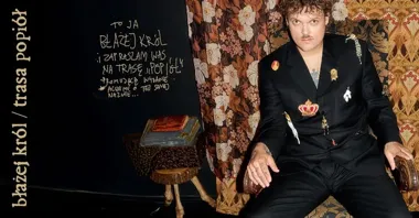 Grafika promocyjna wydarzenia Błażej Król — Popiół w Krakowie (Klub Studio)