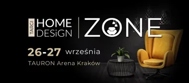 Grafika promocyjna wydarzenia Kraków Home Design ZONE: inspiracje wnętrzarskie