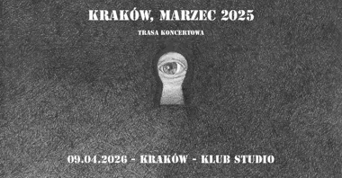 Grafika promocyjna wydarzenia Kukon — „Kraków, Marzec” | koncert w Klub Studio (9 kwietnia 2026)
