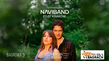 Grafika promocyjna wydarzenia NAVIBAND koncert w Krakowie