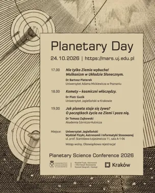Grafika promocyjna wydarzenia Planetary Day