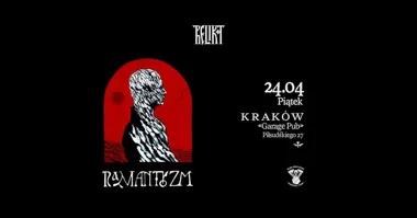 Grafika promocyjna wydarzenia RELIKT + Detroit Hills w Garage Pub (Kraków) — 24 kwietnia 2026