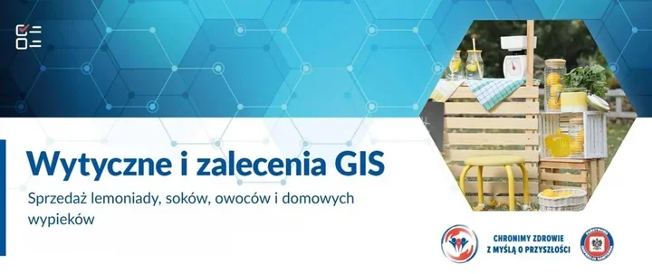 Dzieci sprzedają lemoniadę i ciasta. GIS wskazuje, na co uważać