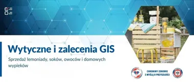 Dzieci sprzedają lemoniadę i ciasta. GIS wskazuje, na co uważać