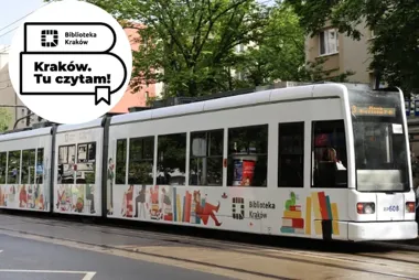 Biblioteczny tramwaj wraca na linię 1. Kraków czyta w ruchu