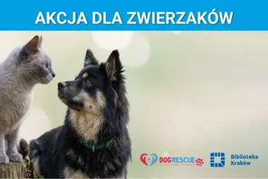 Książka za pomoc dla zwierząt. Biblioteki w Krakowie robią coś dobrego