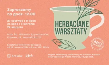 Herbaciane warsztaty w Parku Szymborskiej. Każda sobota z innym smakiem