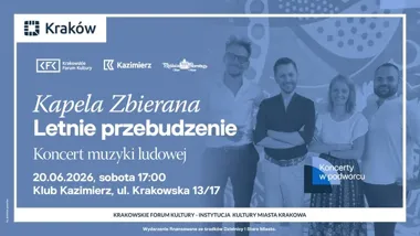 Folkowe powitanie lata w sercu Kazimierza. Kapela Zbierana zagra w podwórzu