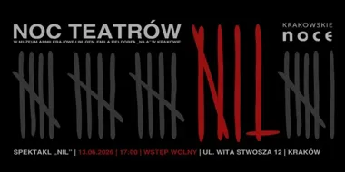 Noc Teatrów po raz pierwszy w Muzeum AK. Generał "Nil" wraca na scenę