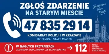 Mieszkańcy Starego Miasta mają numer do lokalnego komisariatu