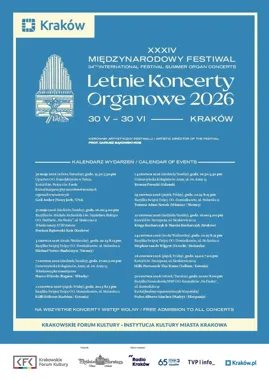 W krakowskich świątyniach znów zabrzmią organy. Festiwal wraca na miesiąc