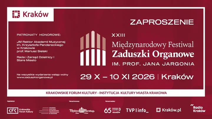 Dziesięć bezpłatnych koncertów w zabytkowych świątyniach Krakowa